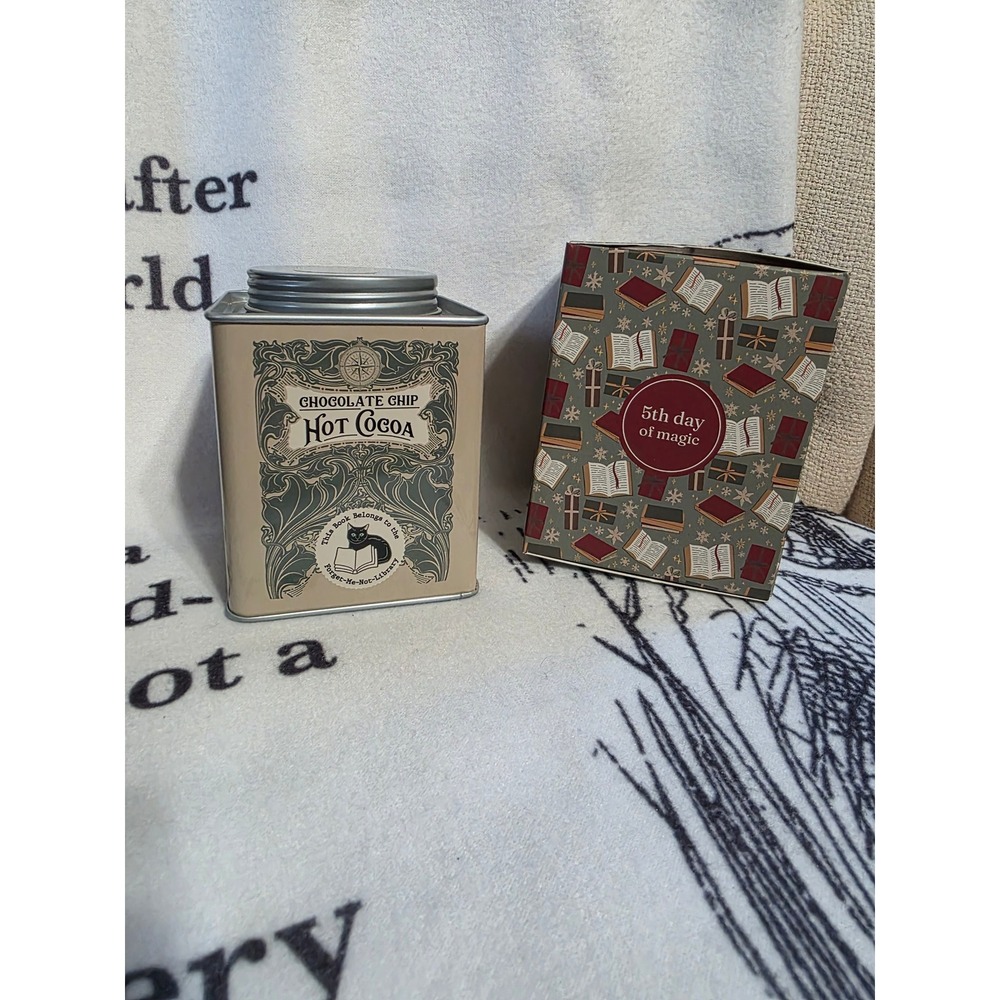 Owlcrate Hot Cocoa Mix OS Tan New Advent Calendar Chocolate Chip Tin